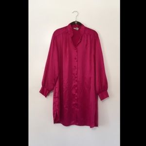 Silky Soft Pink Nightgown NWOT